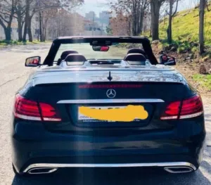 اجار مرسيدس E250 كشف اسود 2016 اربع مقاعد للأجار