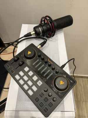 اقوى مايك بالكويت: HyperX QuadCast مع الميكسر جاهز للاستعمال