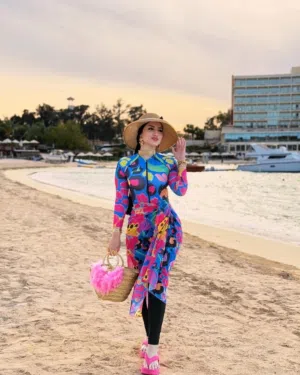 بوركيني 4 قطع أنيق وعصري