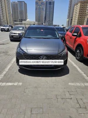 Hyundai Accent 2021smart + GCC  Full Hyundai Service History agency  First Owner  Very Clean