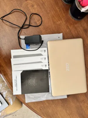 ZEDAIR gold laptop