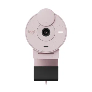 Logitech BRIO 300 Full HD 1080P Webcam -Pink كاميرا ويب -لون وردي