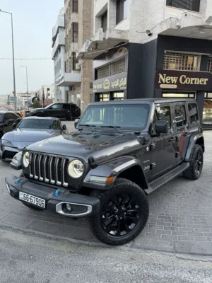 Jeep wrangler sahara 2023 4xe , فحص كامل كلين تايتل ممشى 50 الف مايل فقط فل اعلى مواصفات هايبرد