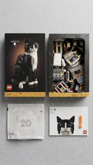 LEGO Ideas Tuxedo Cat 21349 - Excellent Condition