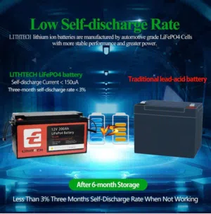 بطاريات ليثيوم LiFePo4 100A
