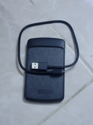 هاردسك خارجي (Seagate) سعة 500 جيجابايت مع الوصلة