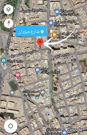 شارع ميزران قطعة ارض تصنيف (ت 3) تجاري سكني