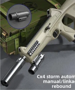 لعبة سلاح كرات جلي كهربائي CX4 Storm 7.4V مع كشاف مدى 10م لعبة أكشن للأطفال