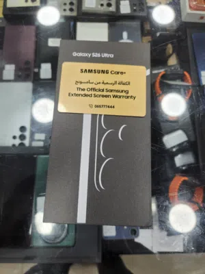 Samsung S26 ultra 256GB بحالة ممتازة كفالة الوكيل الرسمي BMS