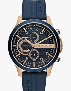 Armani exchange unique blue watch