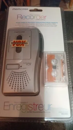 مسجل كاسيت من memorex