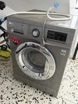 غسالة LG اتوماتك غسيل وتجفيف عدسة للبيع