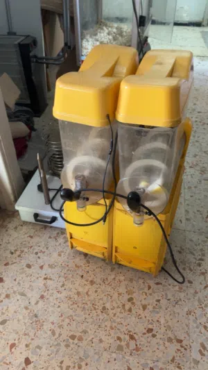 ماكنه سلش كبيره بحوضين
