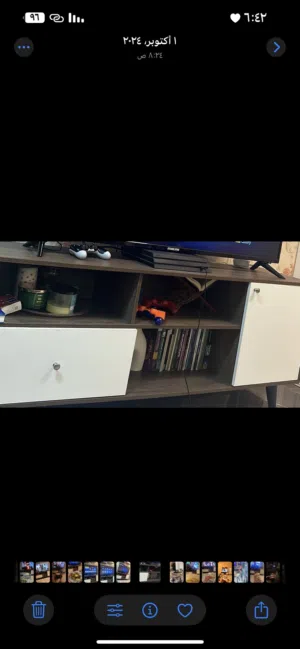 مكتبة تلفزيون ف حالة الجديد