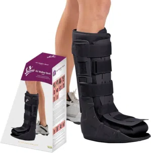 Flamingo Air Walker Boot حذاء مشي طبي هوائي طويل بديل للجبيرة التقليدية (الجبس) لتثبيت ودعم الساق