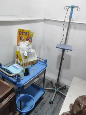 طاوله طبيه وستاند كولاكوز وعربايه طبيه