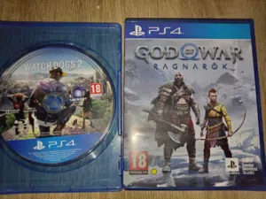 سيدي عدد 2 للبيعع WATCH DOGS2 و  God of War Ragnarok