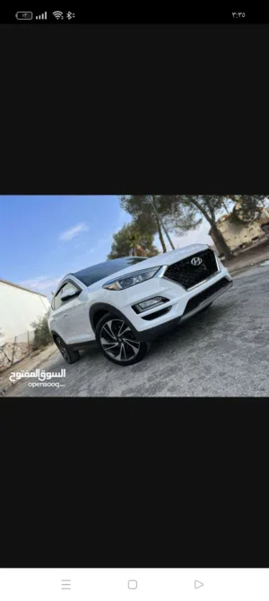 هونداي توسان 2019 فل مسكر اعفاء طبي للبيع او البدل على سيارة مجمركة