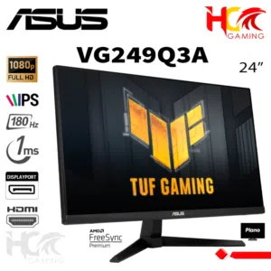شاشة ماركة اسوس تاف موديل ASUS TUF VG249Q3A حجم 24 بوصة و تردد 180 هرتز
