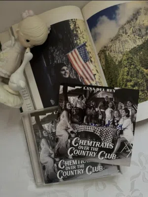 lana del Rey CD with a signed art card