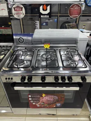 فرن غاز نارا 90 *60 سم من شركة بيكو إيطالي تجميع مصري بأقل سعر بالمملكه من معرض نازا  للكهربائيات