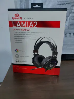 سماعة lamia 2 reddragon جديدة وبسعر ممتازة قابل لتفاوض بشي بسيط