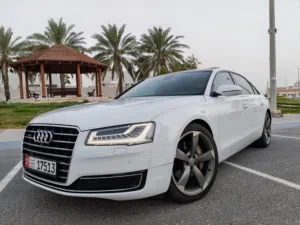 Audi A8L V6 2016 GCC "Full Option/ Full Searvic History/ Free of Accdent /One Owner "