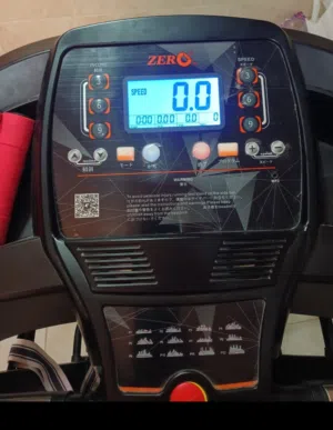 Threadmill used to be exercise need and clean, full safety full option Brand zero