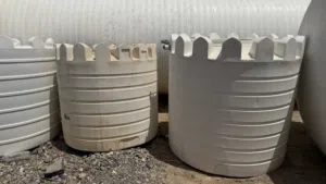 Water tanks fiber and plastic