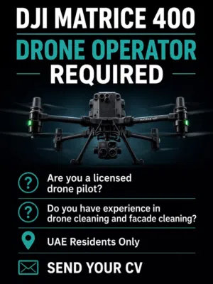 DJI Matrice 400 Drone Operator Required UAE Residents Only