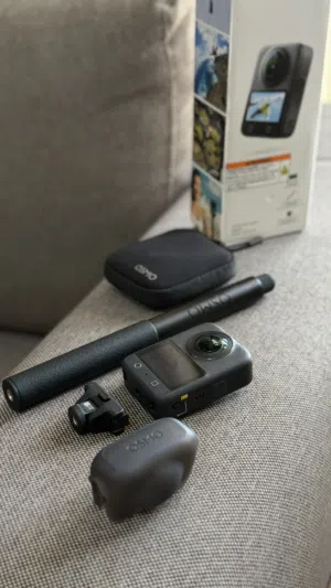 كاميرا dji osmo 360 جديدة جداً