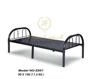 Single and double bed حدید سریر
