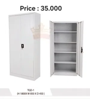 خزانة حديد ببابين 2 door steel cupboard