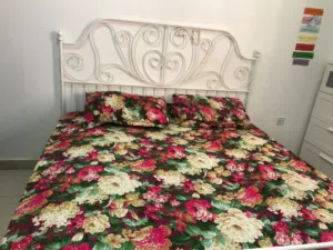 IKEA BED WITHOUT MATTRESS (king)