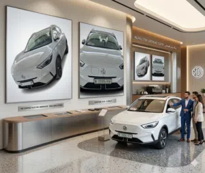 MG zs كهربائية بالكامل