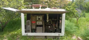 مولد كهرباء سولار/ ديزل  الماني 15KW  بحالة ممتاز جدا 3 فاز .