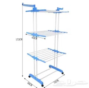 منشر ملابس وأرفف ملابس