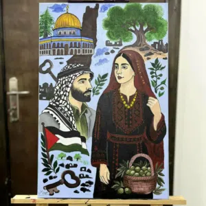 أهلاً بكم، أقدم لكم تشكيلة مميزة وفريدة من لوحات الكانفس الديكورية المرسومة يدوياً بألوان الأكريليك