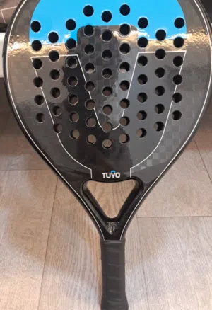 pedal racket unused good brand good balance good grip brand name tuyo blue star 5 star