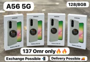 Samsung A56 5g Brand New one year official warranty sell box