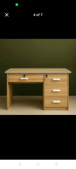 Premium Modern Study Table Collection – Available in 80cm, 100cm, 120cm & 140cm Sizes  Durable, Spa