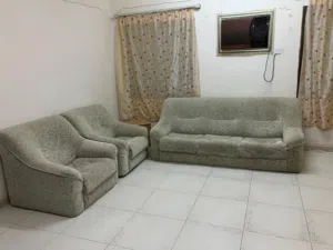 Classic 3+1+1 Vintage Sofa Set – Ultra-Durable Solid Frame (Negotiable)