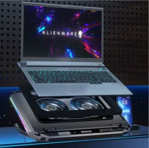 RGB Gaming Laptop Cooling Pad – الحل جذري مشكلة الحرار احترافي لأجهزة اللابتوب المخصصة للألعاب