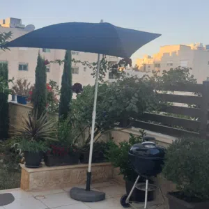 مظلة عدد 2 من ايكيا مع قاعدة واحدة