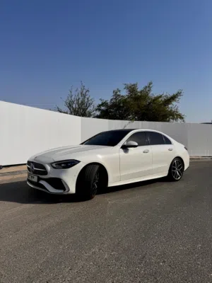 2023 Mercedes Benz C200 AMG  Full Option  GCC Spec  Low Kilometers!