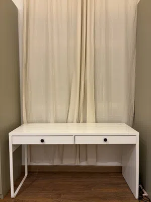 IKEA white desk