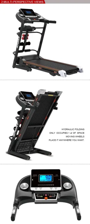 treadmill world fitness w 800 جهاز منزلي ممتاز عرض خاص يحمل وزن 130كغم 2.5 حصان تسكير جك هايدروليكي