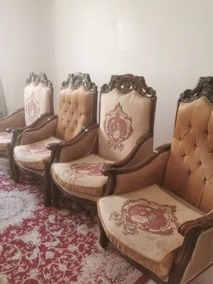 كراسي فخمه نوع خشب الاصلي.. الزان مصريه