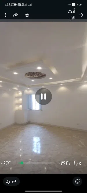 شقة سوبر لوكس للايجار العائلى برج النقيب على ش جمال عبد الناصر مباشرة ميامى