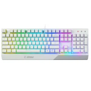 كيبورد ام اس اي سلكي ميكانيكي اصلي MSI VIGOR GK30 USB WIRED KEYBOARD BLUE SWITCH